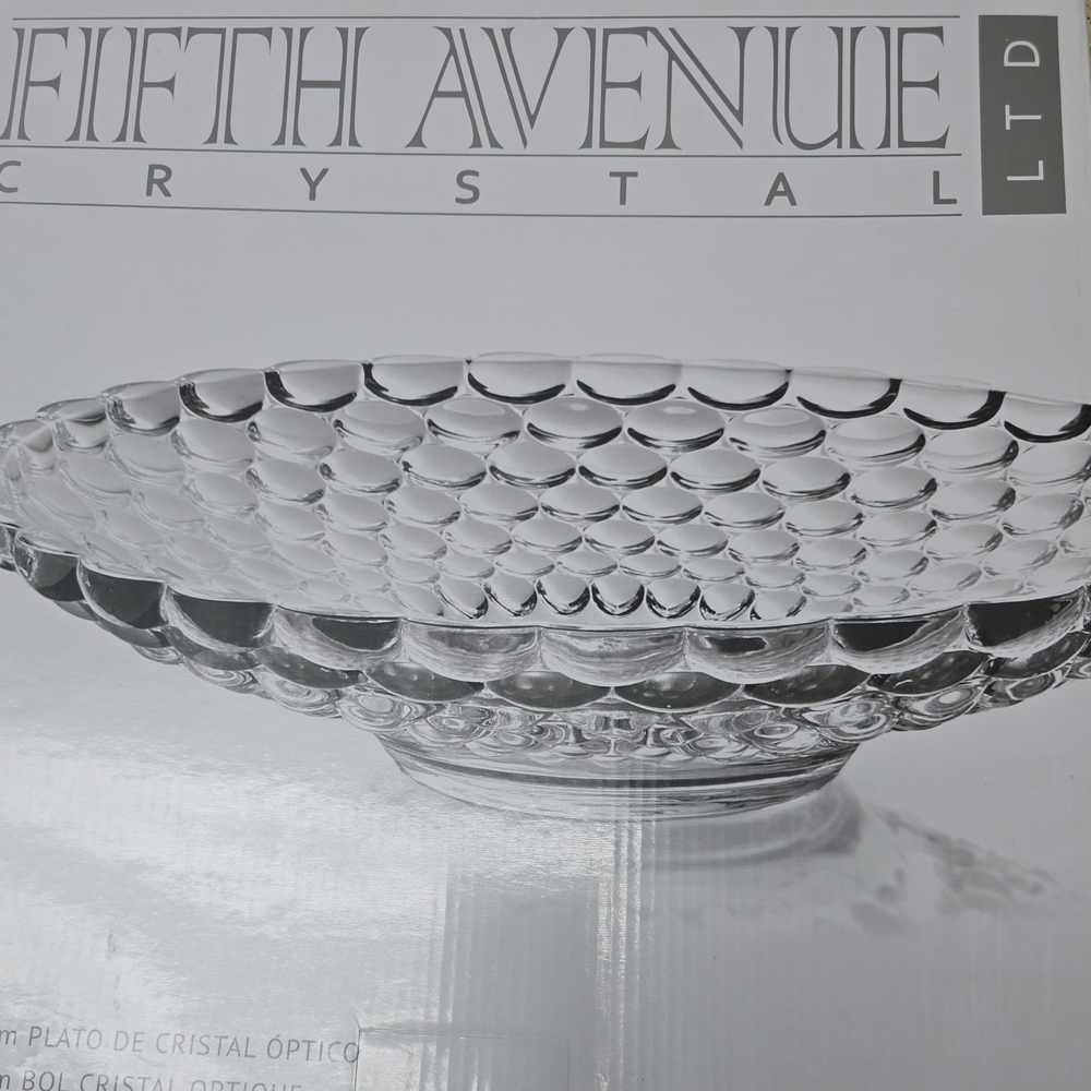 Crystal Clear Serveware Bowl